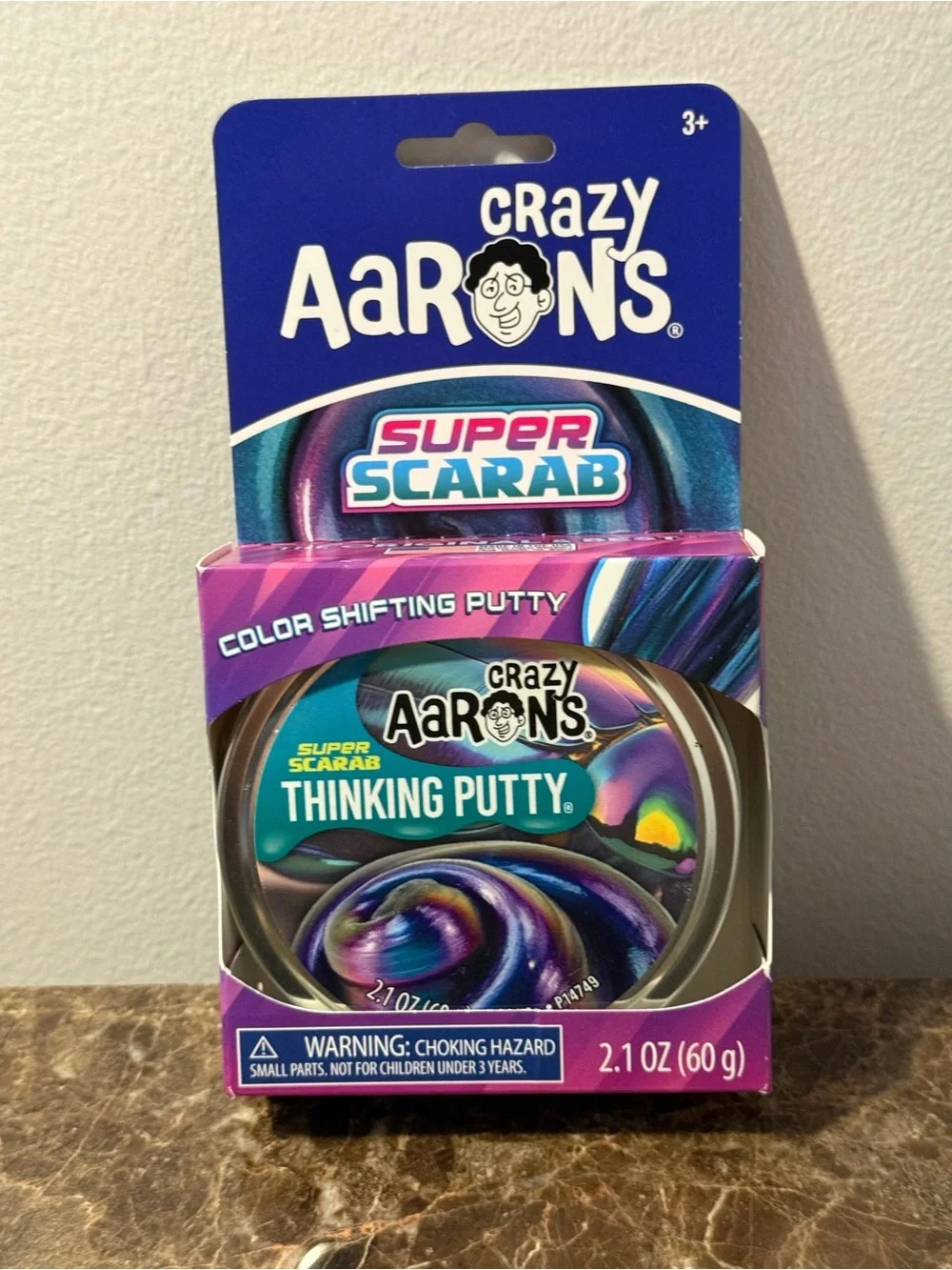 Super Scarab Thinking Putty - Color Shifting Purple/Blue